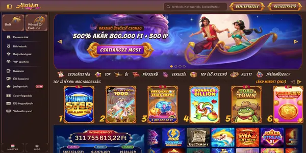 Alawin Casino screenshot 2